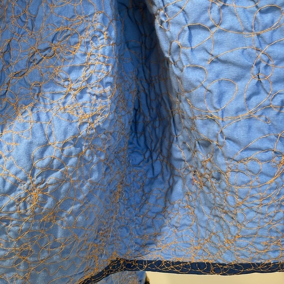 Handcrafted Quilted Embroidered Crop Jacket - Picture 7 of 9